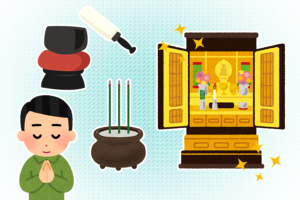 仏壇のお参り作法と法要の仕方