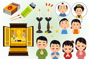 仏壇のろうそくについて