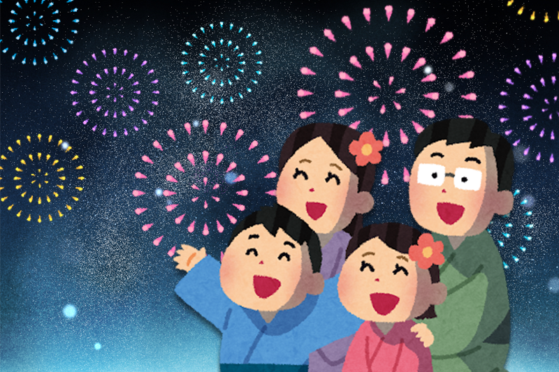 真夏の風物詩の花火と鎮魂に込められた思い