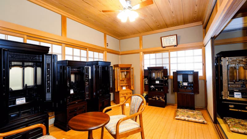 おの佛宝堂 真美ヶ丘本店2階 内観写真