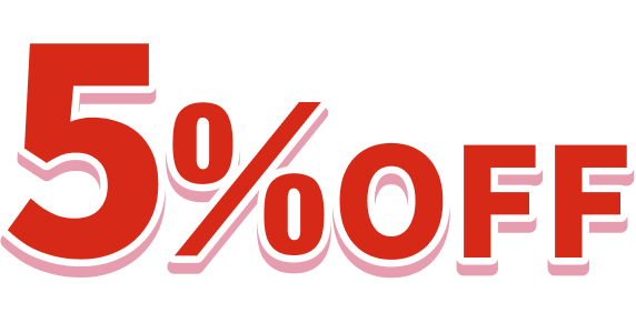5%OFF